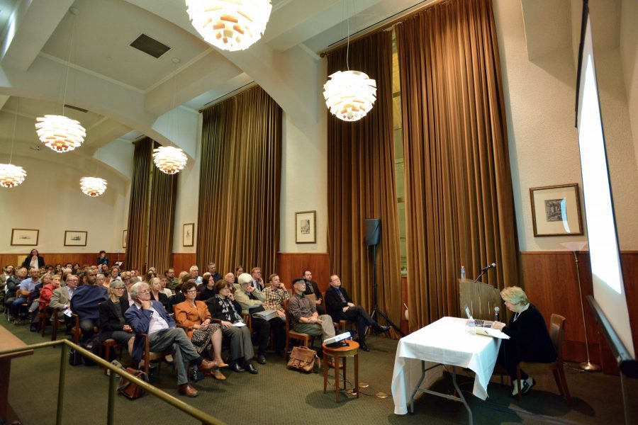 Audience for reading event