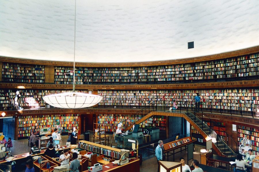 Library interior