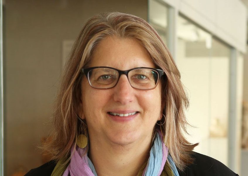 Alex Stern smiles at the camera