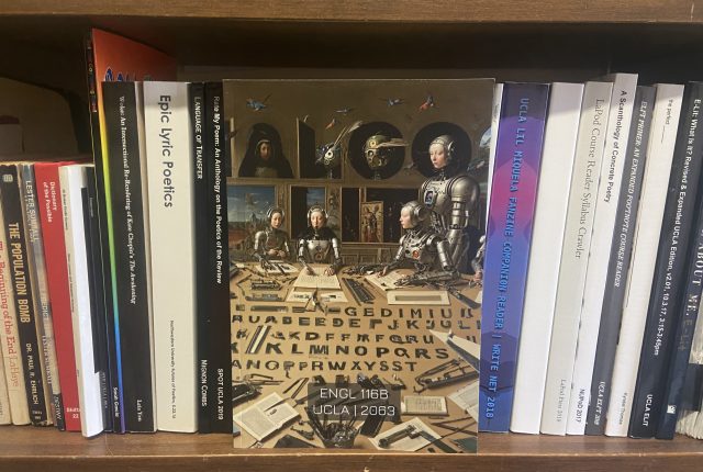 Algo-Lit book on shelf