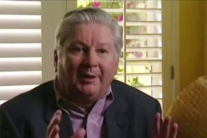 Richard Lehan during a 2001 interview for American Masters