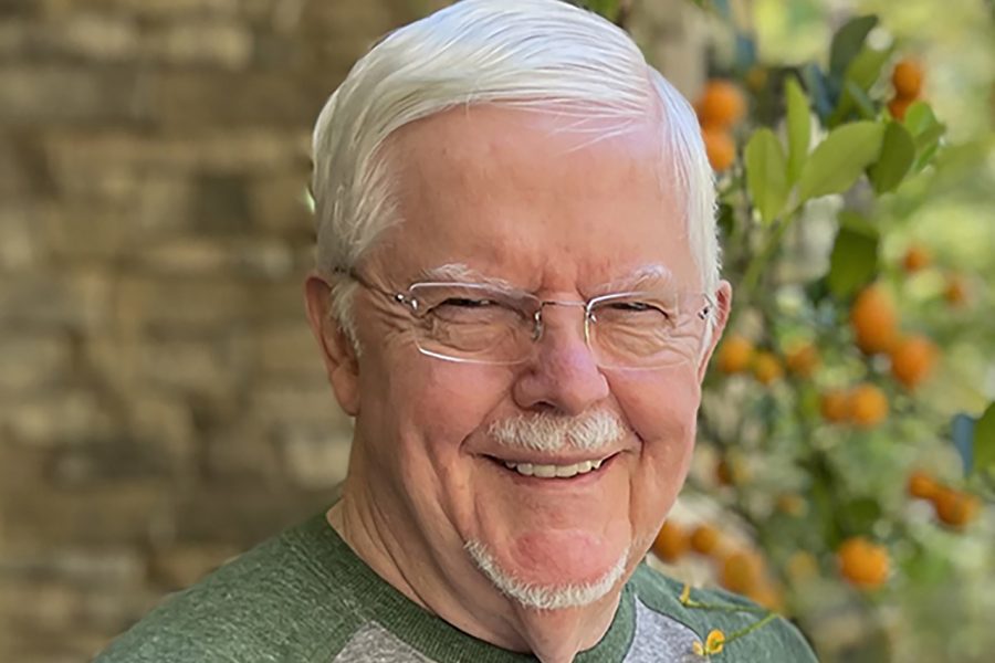 Portrait of Brian Copenhaver outdoors