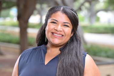 Amber Buggs portrait outdoors at UCLA