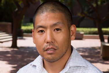 Mark Tanaka portrait outdoors at UCLA
