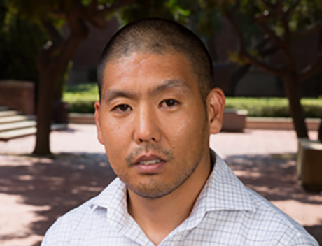 Mark Tanaka portrait outdoors at UCLA