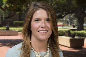 Sarah Murphy portrait outdoors at UCLA