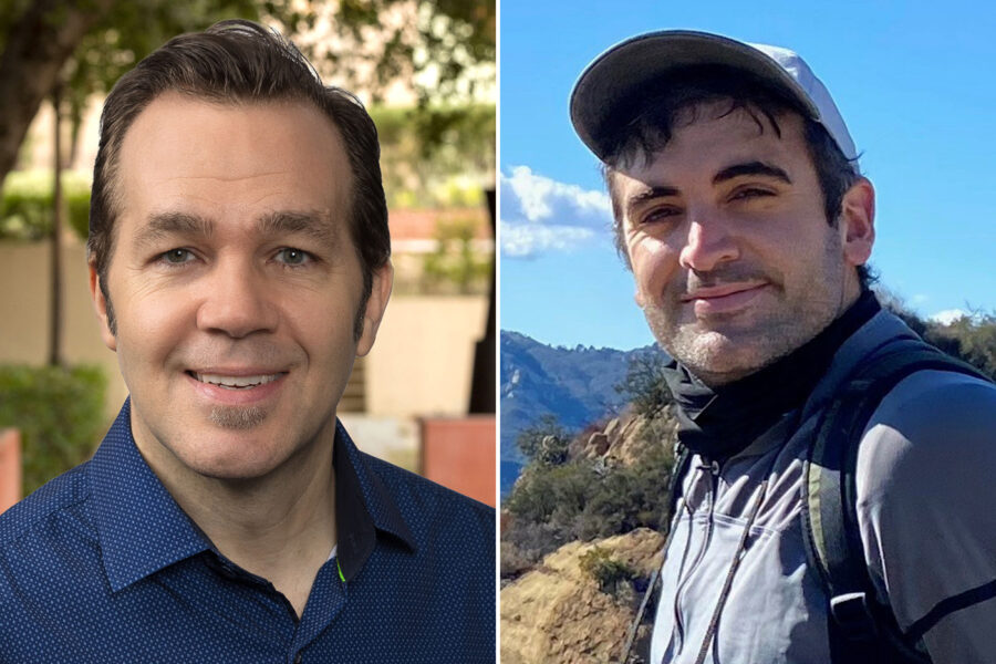 Portraits of Kip Tobin and Kyle Scott