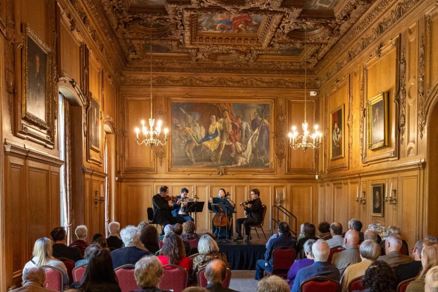 Performance by Calidore String Quartet at the William Andrews Clark Library