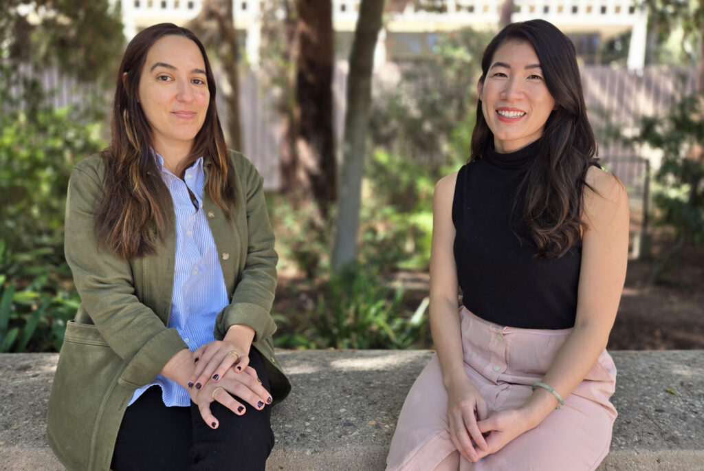 UCLA classics professors Adriana Vazquez and Kelly Nguyen