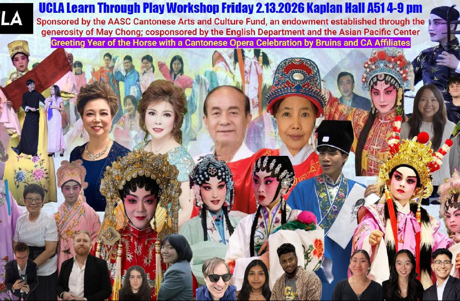 Cantonese opera workshop flyer