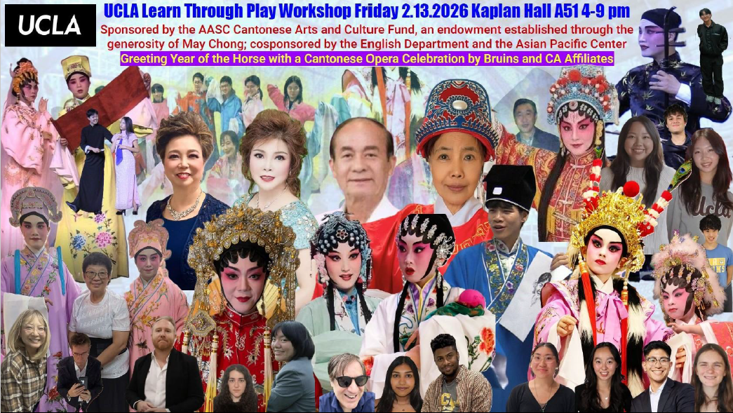 Cantonese opera workshop flyer