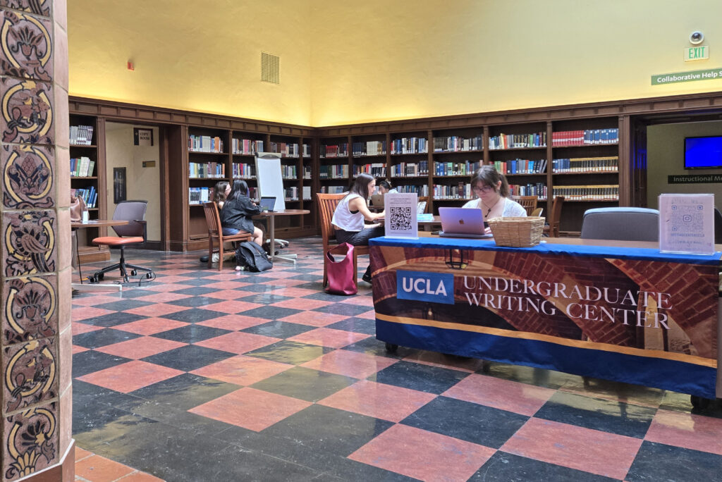 Undergraduate Writing Center in Powell Library