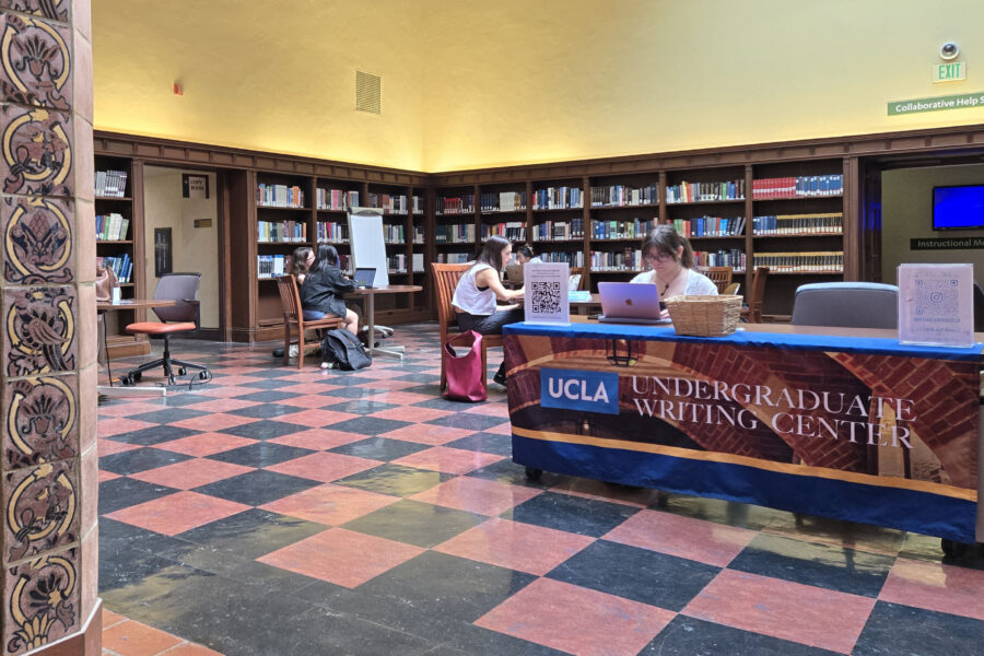 Undergraduate Writing Center in Powell Library